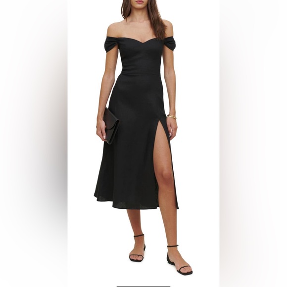 Reformation Dresses & Skirts - Reformation Bridgton Black Dress